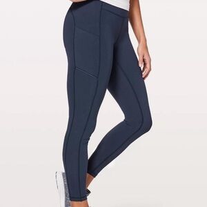 Lululemon Athletica Deep Blue Leggings